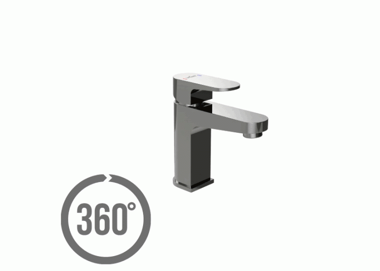 Смеситель Vigo для раковины с гидрозатвором клик-клак хром S951-146