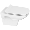 Унитаз подвесной Cersanit CARINA CLEAN ON  с сиденьем slim soft-close