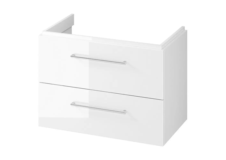 Шкафчик Cersanit LARGA д/раковины 80см, белый S932-073 + Раковина Cersanit LARGA 80см, мебельный белый EW K120-010